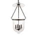 Hudson Valley Lighting 255-C1 Hampton 4 Light 15 Wide Taper Candle Pendant - Bronze