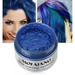 US 9 Colors Unisex Women Men DIY Hair Color Wax Mud Dye Cream Temporary Modeling