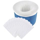 Limei 5 Packs of Pool Skimmer Socks Reusable Effective Pool Filter Basket Socks to Save Pumps Filters Baskets and Skimmers- The Ideal Sock/Net/Saver to Protect Your Inground or Above Ground Pool