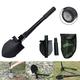 Folding Shovel Portable Camping Multitool Heavy Duty Alloy Steel Car Snow Shovel 16.1 inch Survival Shovel for Off Road Gardening Camping Hiking Backpacking Fishing