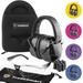TRADESMART Hearing Protection for Shooting Range/Ear and Eye Protection Passive Safety Ear Muffs & Glasses Gray