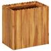 Dcenta Garden Raised Bed 19.6 x11.8 x19.6 Solid Acacia Wood