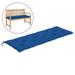 ikayaa Garden Bench Cushion Blue 59.1 x19.7 x2.8 Fabric