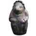 ForestYashe Easter Decorations Resin Rabbit Outdoor Statues Ornament Decoration Garden Sculpture Easter Statues Decor Lovely Statues Animals Figurines for Garden Courtyard Acrylic Resin