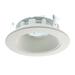 Elco Lighting EL1493W 4 Low Voltage Adjustable Step Baffle Trim