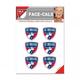 Wincraft 1493442644 MLS FC Dallas Tattoo Face Cals