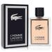 Lacoste L homme by Lacoste Eau De Toilette Spray 3.3 oz for Men Pack of 4