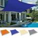 Sun Shade Sail Rectangle 6.5/10/12/13/16FT Waterproof Outdoor Garden Patio Party Sunscreen Awning Canopy 98% UV Block With Free Rope