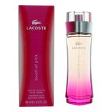 Lacoste Touch of Pink by Lacoste 3 oz Eau De Toilette Spray for Women
