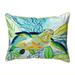 Betsy Drake HJ1118 16 x 20 in. Smiling Sea Turtle Large Indoor & Outdoor Pillow