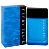 Perry Ellis Pure Blue by Perry Ellis Eau De Toilette Spray 3.4 oz for Male
