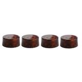 4 Pieces Acrylic Guitar Volume Knobs Buttons Top Hat Repcement for SG Electric Guitar Parts