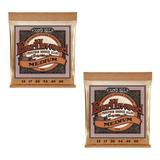 Ernie Ball P02144 ^2 EARTHWOOD Acoustic Strings Lot of 2