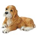 Design Toscano Brown Cocker Spaniel Puppy Dog Statue