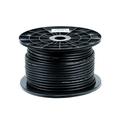 Monoprice Professional Microphone Bulk 16AWG Cable Cord - 250 Feet - Black | 8.0mm With High-Purity Oxygen Free Copper Conductors Braided Copper Shield