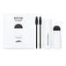 TureClos Eyebrow Stamp Stencil Smudge-proof Waterproof Long Lasting Eyebrows Natural Shaping Stamping Set Portable Make Up Accessories Dark Brown