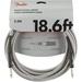 FenderÂ® 18.6 Professional Series White Tweed Instrument Cable #0990820069