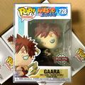 Funko Pop Naruto Special Edition : Metallic GAARA #728 Vinyl Figure Bundle with Pop Protector