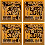 Ernie Ball Hybrid Slinky Electric Guitar Strings Lot Of 4 Gauges 9-46 P02222^4