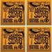 Ernie Ball Hybrid Slinky Electric Guitar Strings Lot Of 4 Gauges 9-46 P02222^4