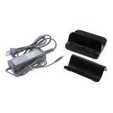 AWchip Power AC Charger Adapter for Nintendo Wii U GamePad With Black Cradle & Stand Set Gamepad Charger (Black) - New