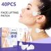 Duety 40pcs Face Lift Tape Invisible Face Lifting Stickers Face Lifting Patch with 3 Lifting Ropes Adhesive Double Chin Tape V-line Face Wrinkle Patches for Women Neck Eye Face Skin Care