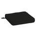 Arden Selections ProFoam Performance Outdoor Seat Cushion 20 x 20 Onyx Black