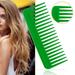 CFXNMZGR pro beauty tools hair brush hair combing comb wide tooth comb handleless combing comb styling shampoo comb suitable for women and girls with curly hair and wet or dry hair