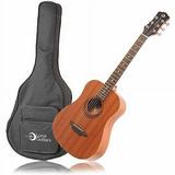 LUNA Safari Muse Travel Acoustic Guitar Mahogany with Gig Bag