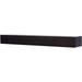 Mantels Direct Austin 72 Floating Wood Electric Fireplaces Mantel Shelf - Coffee Bean