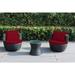 Ohana 3-Piece Outdoor Wicker Patio Furniture Conversation Set