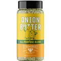 Fire & Smoke Society Onion Butter All Purpose Seasoning Blend BBQ Rub 9.2 Ounce Mixed Spices & Seasonings