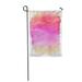KDAGR Colorful Ombre Watercolor Wet Purple Pink Yellow Orange Top Abstract Red Color Garden Flag Decorative Flag House Banner 28x40 inch
