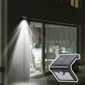 Chiccall Home Essentials Solar Lights Outdoor LED Foldable Motion Sensor Wall Lights Super Bright Wireless Waterproof Security Lights For Front Door Backyard Patio Garage 1W 14 Lamp Home Decor Gifts