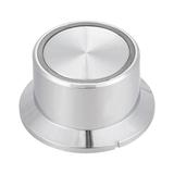 1pcs 6mm Potentiometer Control Knobs For Electric Guitar Acrylic Volume Tone Knobs Silver Tone