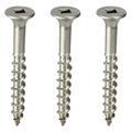 #10 x 3 Marine Grade Type 316 Stainless Steel Deck Screw Internal Square Drive Bugle Head (Quantity: 1200) Type 17 Wood Cutting Point 2 of Thread Length #10 Screw Diameter 3 Screw Length