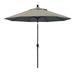 California Umbrella 9 ft. Aluminum Push Button Tilt Sunbrella Market Umbrella