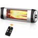 SAYFUT Wall Mounted Infrared Heater Electric 1500W 3 Heat Setting Fast w/ Remote