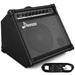 Donner 35W Amplifier Speaker for Keyboard Electronic Drum Guitar Amp 8 Woofer 2.5 Tweeter 2 Channels Input Mini Portable
