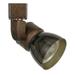 10W Integrated LED Track Fixture with Polycarbonate Head Bronze and Black- Saltoro Sherpi