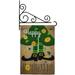 St Patrick Happy Patrick S Day Leprechaun Shoe Garden Flag Set Spring 13 X18.5 Double-Sided Decorative Vertical Flags House Decoration Small Banner Yard Gift