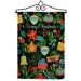 Colorful Ornament Garden Flag Set Christmas 13 X18.5 Double-Sided Yard Banner