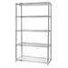 Quantum Storage WR54-1824S-5 5-Shelf Stainless Steel Wire Shelving Unit 18 x 24 x 54 in.