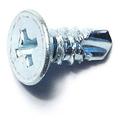 #10-16 x 1/2 Zinc Plated Steel Phillips Flat Head Self-Drilling Screws