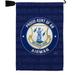 Air Force Proud Aunt Airman Garden Flag Set National Guard 13 X18.5 Double-Sided Yard Banner