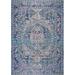 LaDole Rugs Classic Rowen Traditional Outdoor Area Rug - Room Decor 7x10 Carpet for Living Room Bedroom Kitchen and Office - Blue 8x10 (7 10 x 10 5 240cm x 320cm)