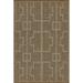 Momeni Hampton Geometric Natural Indoor Outdoor Rug 2 X 3