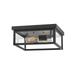 Hinkley Lighting - Two Light Flush Mount - Beckham - 16W 2 LED Outdoor Medium