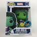 Funko Pop SHE-HULK GLOW IN THE DARK Comikaze Exclusive Marvel #147