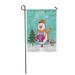 KDAGR Holiday Vintage Christmas Snowman Santa Claus Penguin Elf Characters Garden Flag Decorative Flag House Banner 12x18 inch